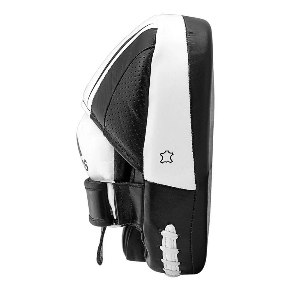 Adidas Leather Pro Speed 550 Focus Mitts – Black/White. - Image 2
