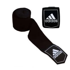 Adidas ABA Approved Boxing Hand Wraps 4.5m – Black