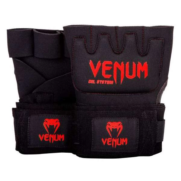 Venum Kontact Gel Wrap Gloves – Black/White - Image 4