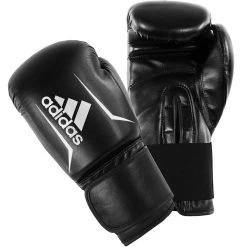 Adidas Speed 50 Boxing Gloves – Black/White