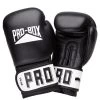Pro-Box Club Essentials Leather Gloves – Black