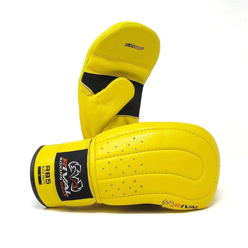 Rival RB5 Bag Mitts – Yellow