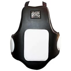 Cleto Reyes Leather Body Protector – Black/White