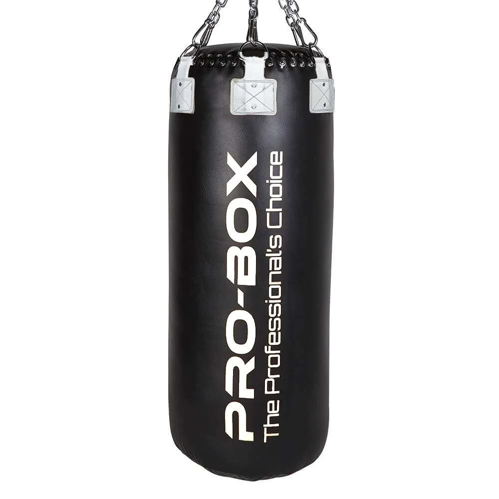 Pro-Box Champ Hybrid Leather Jumbo Punch Bag – Black/White