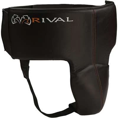 Rival RNFL3 Pro Leather 180 Groin Protector – White - Image 2