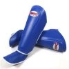 Sandee Authentic Leather Boot Shinguard – Blue/White