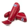 Sandee Authentic Leather Boot Shinguard – Red/White