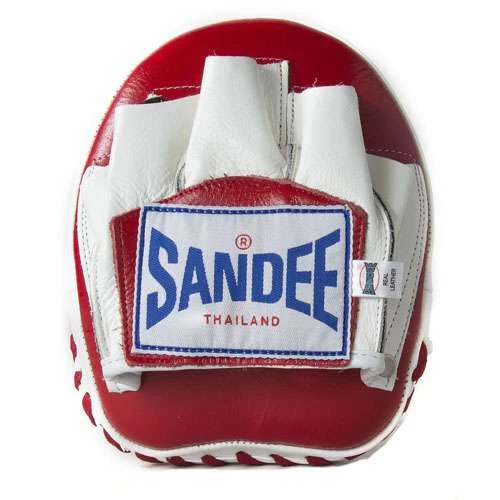 Sandee Leather Mini Focus Mitt – Red/White - Image 2