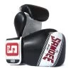Sandee Sport Synthetic Leather Boxing Glove – Black/White