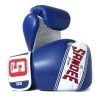 Sandee Sport Synthetic Leather Boxing Glove – Blue/White