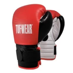Tuf Wear Leather Coach Spar – Red/Black/White