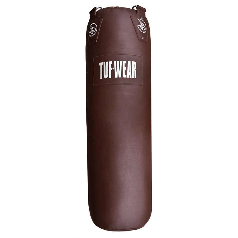Tuf Wear Classic Brown Leather Look 4FT Punchbag