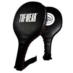 Tuf Wear PU Boxing Training Paddles – Black