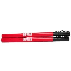 Tuf Wear Eagle Training Sticks With Finger Grips – Red/Black