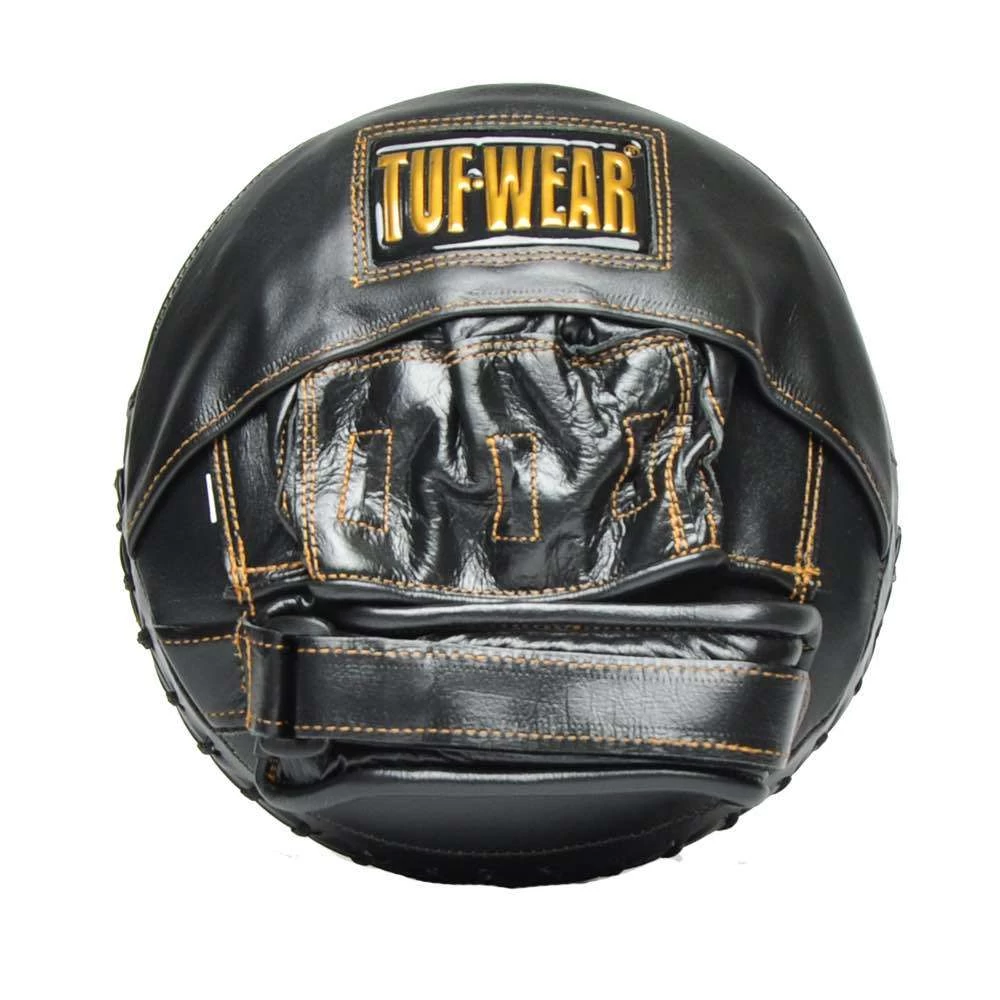 Tuf Wear Leather Air Pads – Black/Gold - Image 2