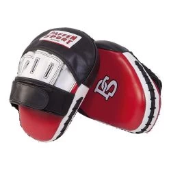 Paffen Sport Pro Professional Punch Mitts – Black/Red