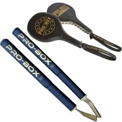 Pro-Box Leather Punch Paddles & Stick Set