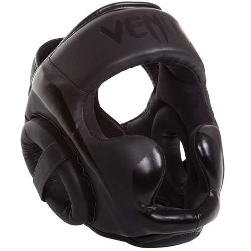 Venum Elite Cheek Headguard – Black/Black