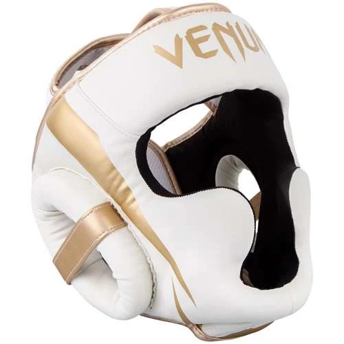Venum Elite Cheek Headguard – Black/White - Image 7
