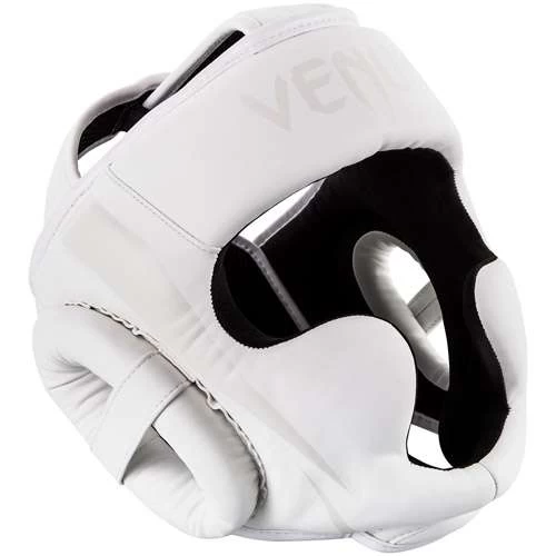 Venum Elite Cheek Headguard – Black/White - Image 4