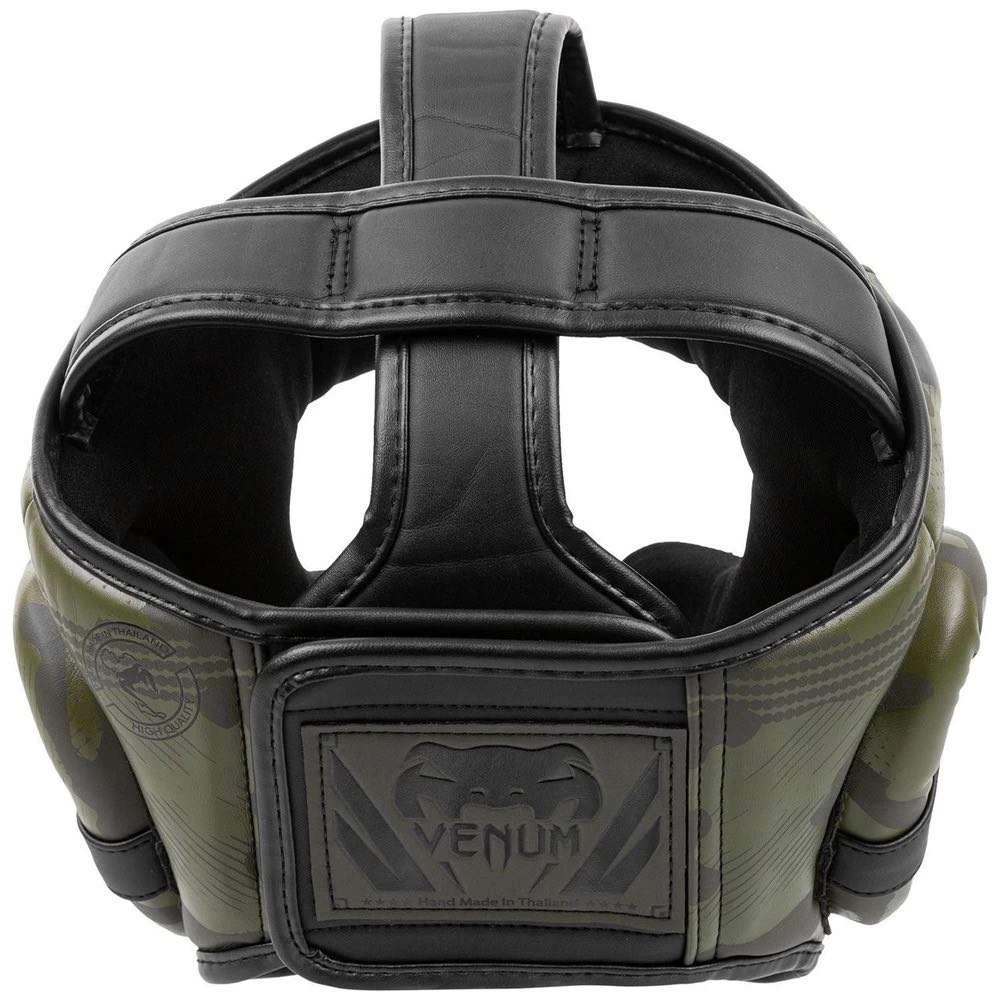 Venum Elite Cheek Head Guard – Khaki/Camo - Image 2
