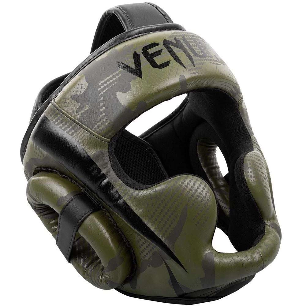 Venum Elite Cheek Head Guard – Khaki/Camo
