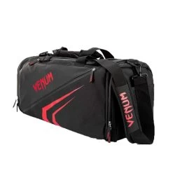 Venum Trainer Lite EVO Sports Bags β Black/Red