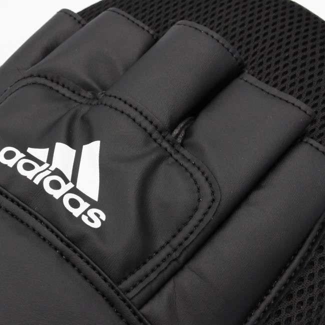 Adidas Adult Glove & Pad Boxing Kit – Black/White - Image 2