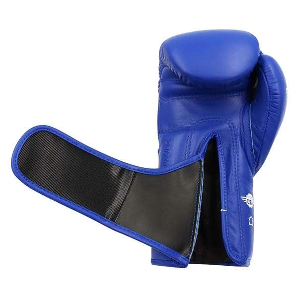 Adidas AdiSpeed Hook And Loop Boxing Gloves – Black/White - Image 2