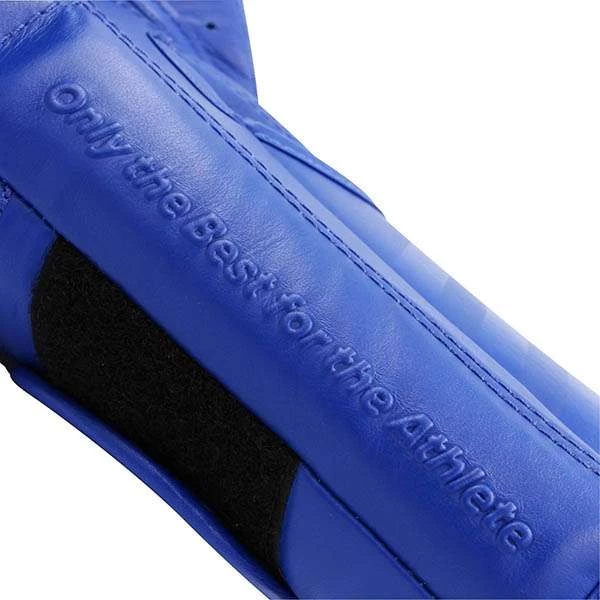 Adidas AdiSpeed Hook And Loop Boxing Gloves – Blue/White - Image 3