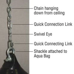 Aqua Punching Bag Hanging Kit