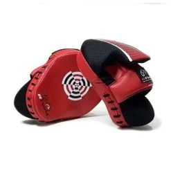 Rival RAPM Pro Punch Mitts – Black/Red