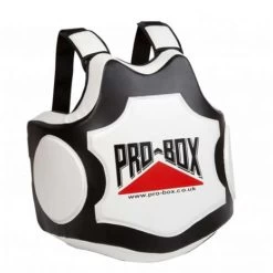Pro-Box Hi-Impact Coaches Body Protector – Black/White