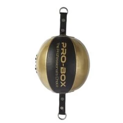 Pro-Box Champ Leather Floor To Ceiling Ball – Black/Gold