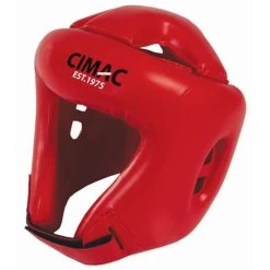 Cimac PU Boxing Head Guard – Red