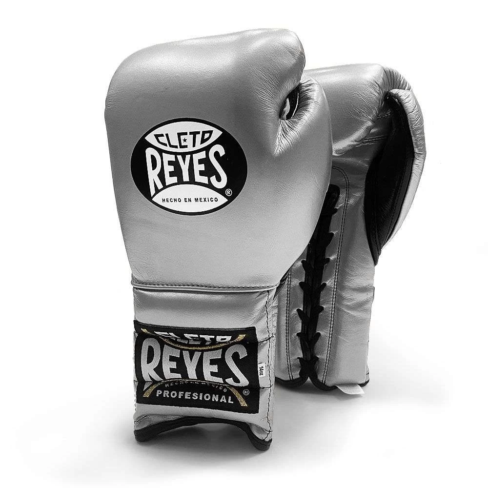 Cleto Reyes Lace Up Sparring Gloves – Platinum