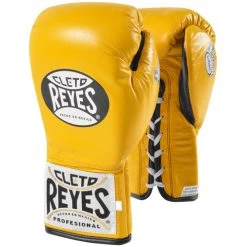 Cleto Reyes Safetec Profight Boxing Glove – Yellow