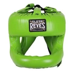 Cleto Reyes Rounded Nylon Bar Headguard – Lime Green