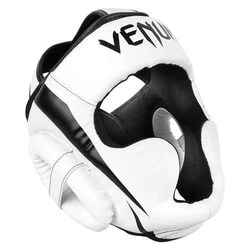 Venum Elite Cheek Headguard – Black/White - Image 9