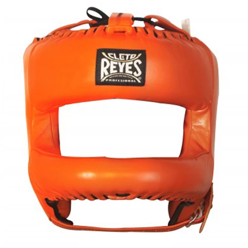 Cleto Reyes Rounded Nylon Bar Headguard – Orange - Image 8