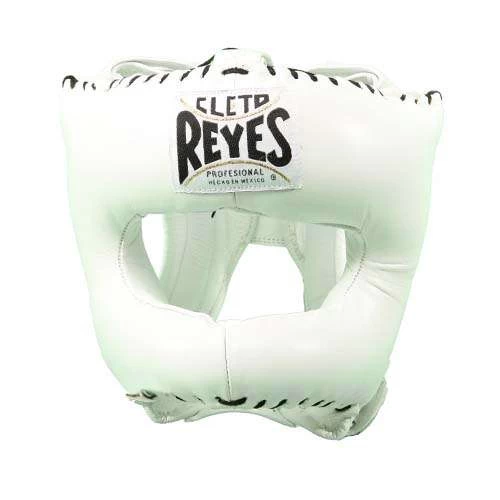 Cleto Reyes Nylon Pointed Bar Headguard – White