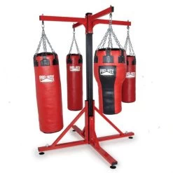 Pro-Box Colossus Four Station Punch Bag Frame