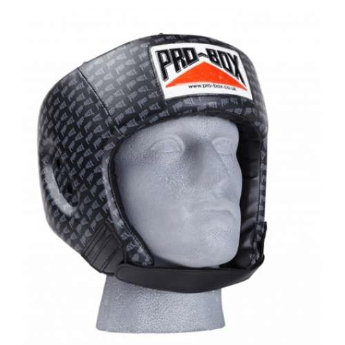 Pro-Box Base Spar PU Sparing Headguard β Black Logo