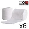 BXR Boxing Gauze Hand Wrap Bandage 5cm X 5m [Pack Of 6]