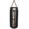 Pro-Box Champ Leather Hybrid Jumbo Punch Bag – Black/Gold