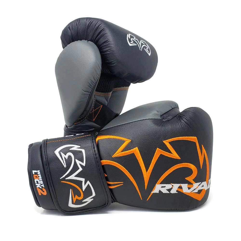 Rival RB11 Evolution Sparring Double Strap Bag Glove – Red - Image 3