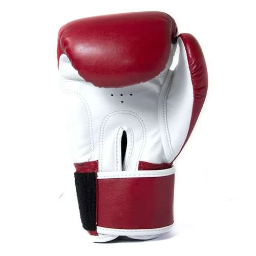 Sandee Sport Synthetic Leather Boxing Glove – Black/White - Image 2
