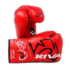 Rival RFX Guerrero Pro Fight Lace Up Glove – Red