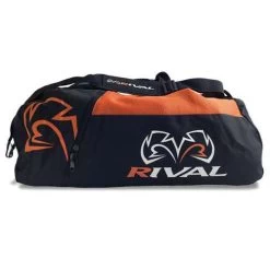 Rival RGB50 Boxing 2 In 1 Gym Bag – Black/Orange