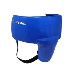 Rival RNFL3 Pro Leather 180 Groin Protector – Blue